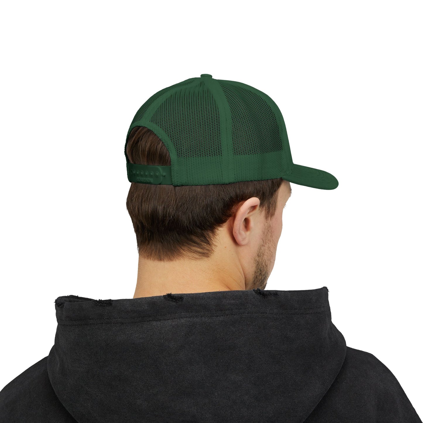 Christian Trucker Cap — "Gave It All For Me" Cross Snapback