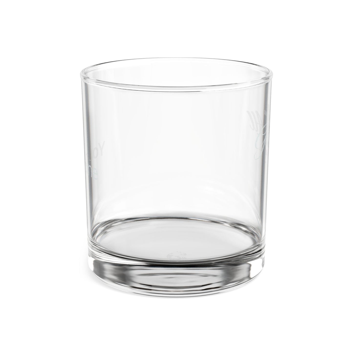 Engraved Whiskey Glass 10.5oz — Jaded Records Logo