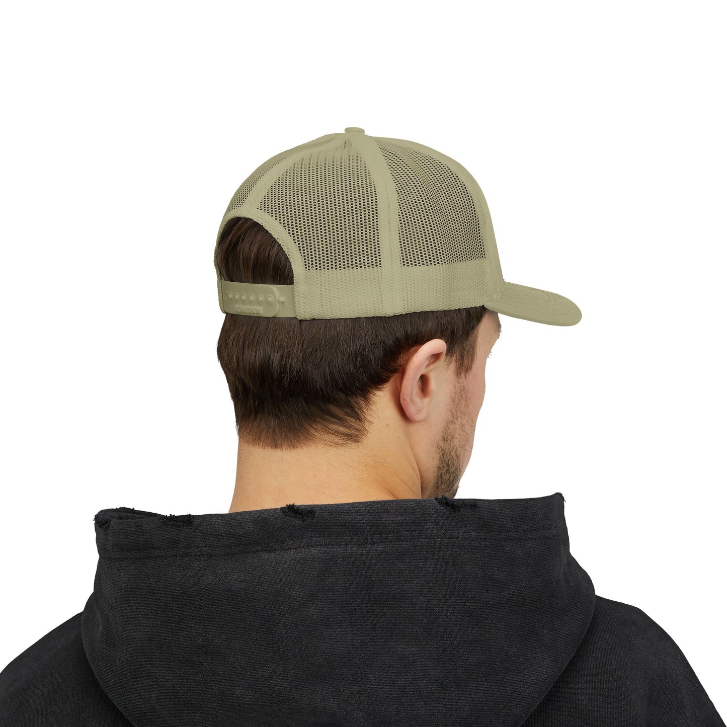 Christian Trucker Cap — "Gave It All For Me" Cross Snapback