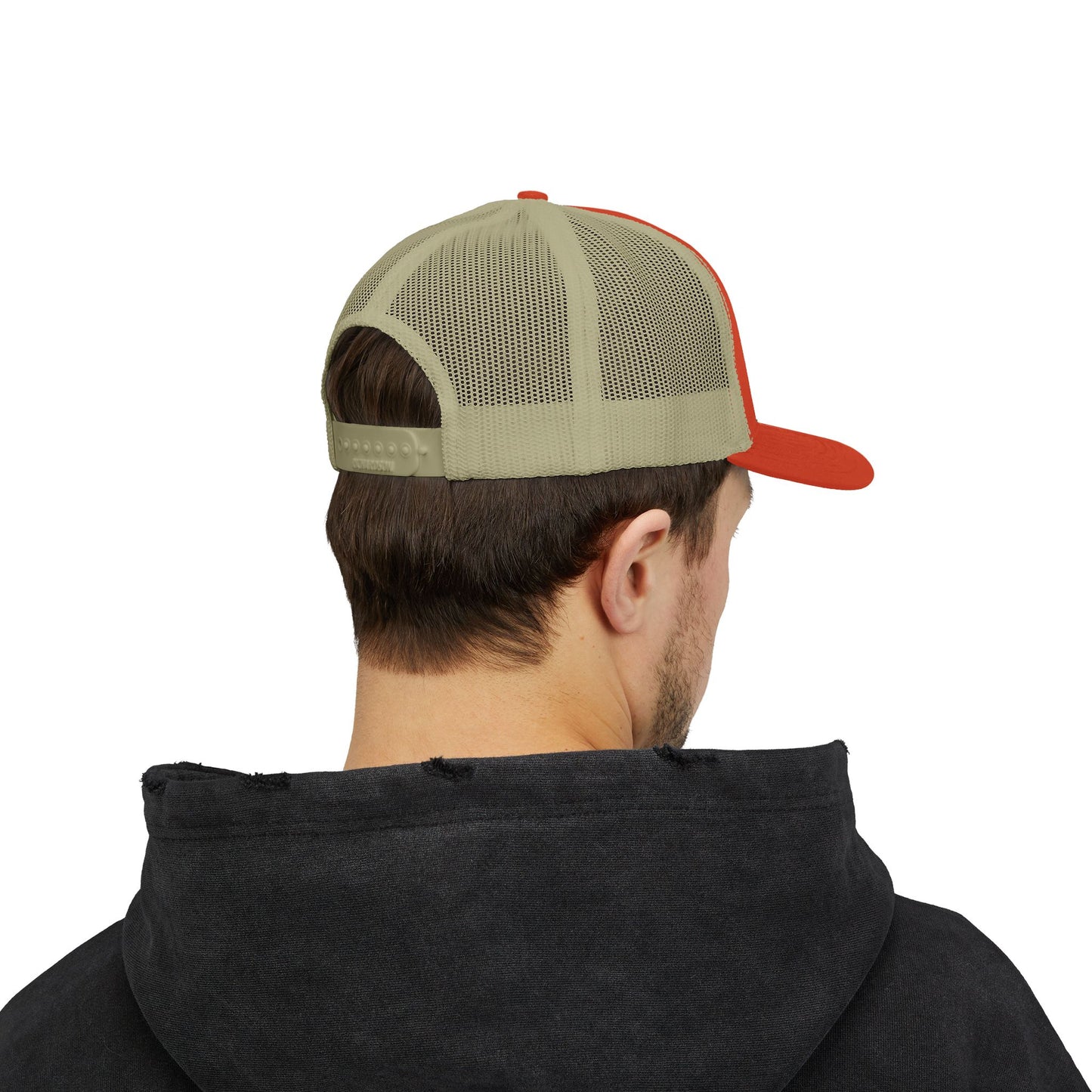 Christian Trucker Cap — "Gave It All For Me" Cross Snapback