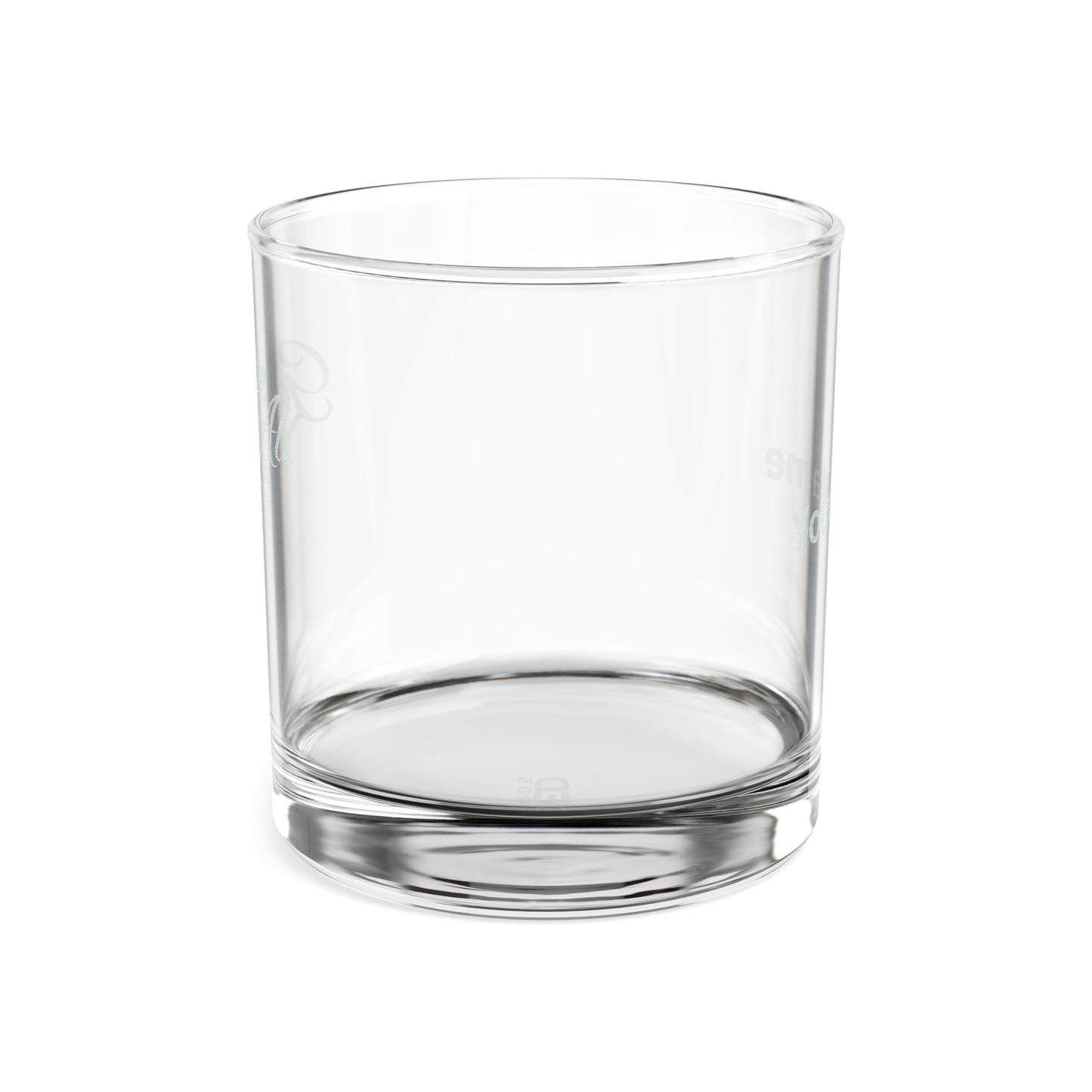 Engraved Whiskey Glass 10.5oz — Jaded Records Logo