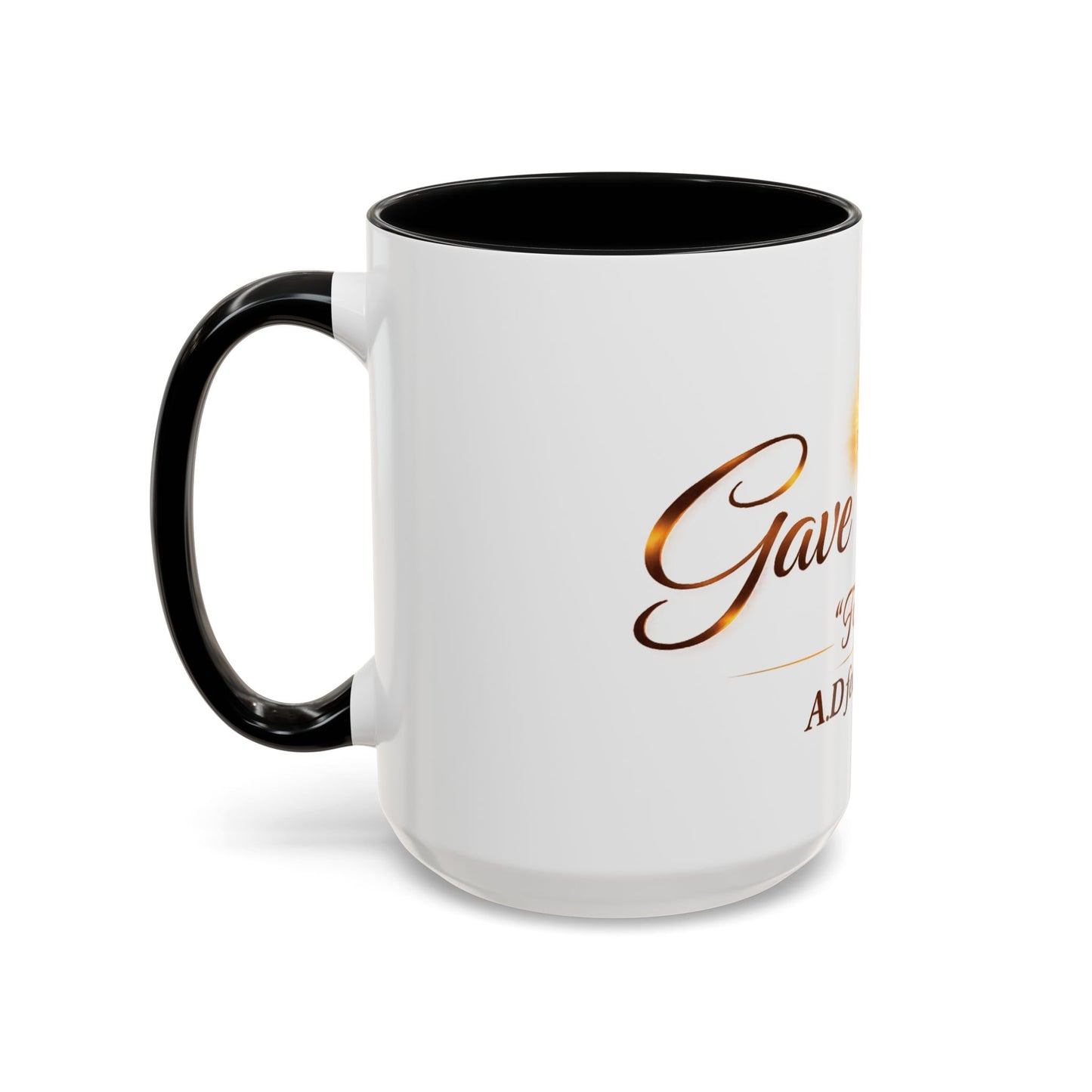 Christian Accent Coffee Mug - "Gave It All For Me" Cross Design (11/15oz)