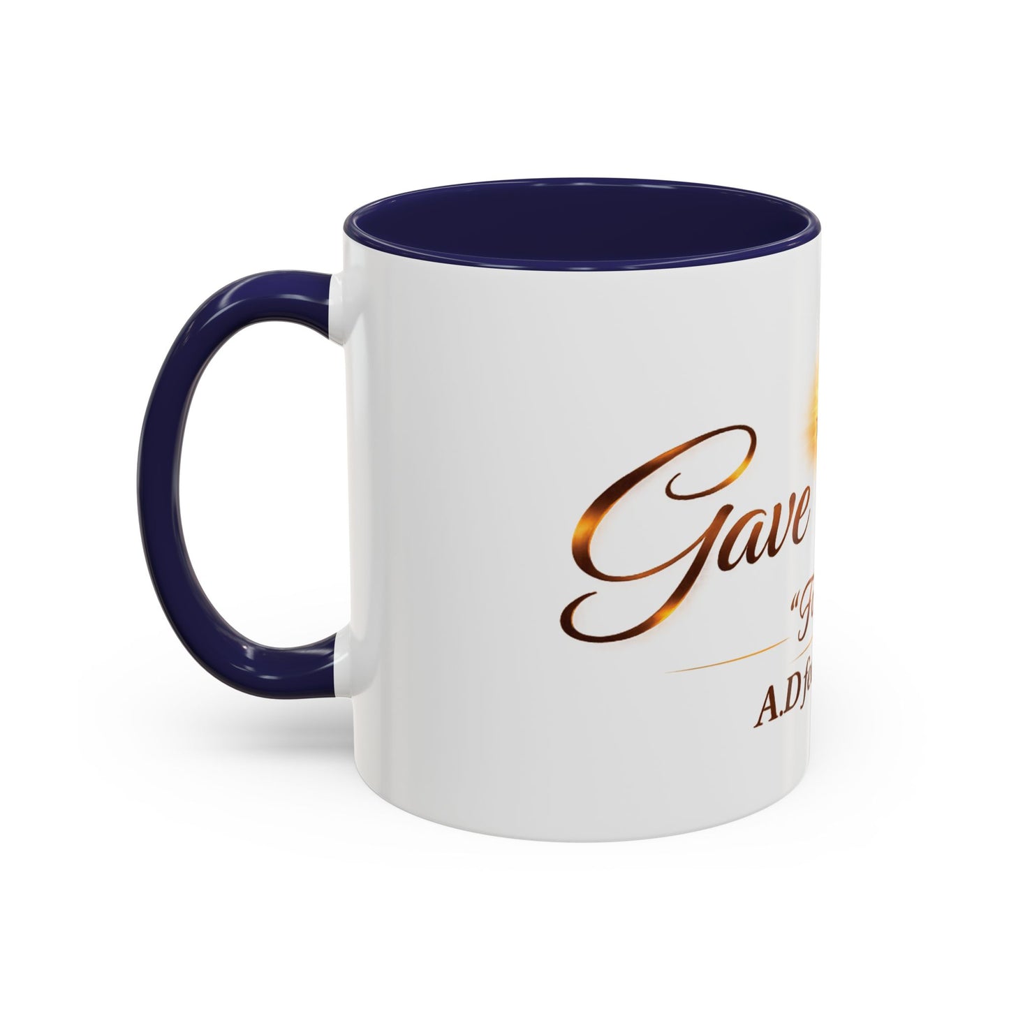 Christian Accent Coffee Mug - "Gave It All For Me" Cross Design (11/15oz)