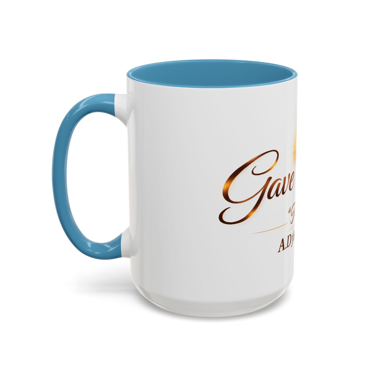 Christian Accent Coffee Mug - "Gave It All For Me" Cross Design (11/15oz)