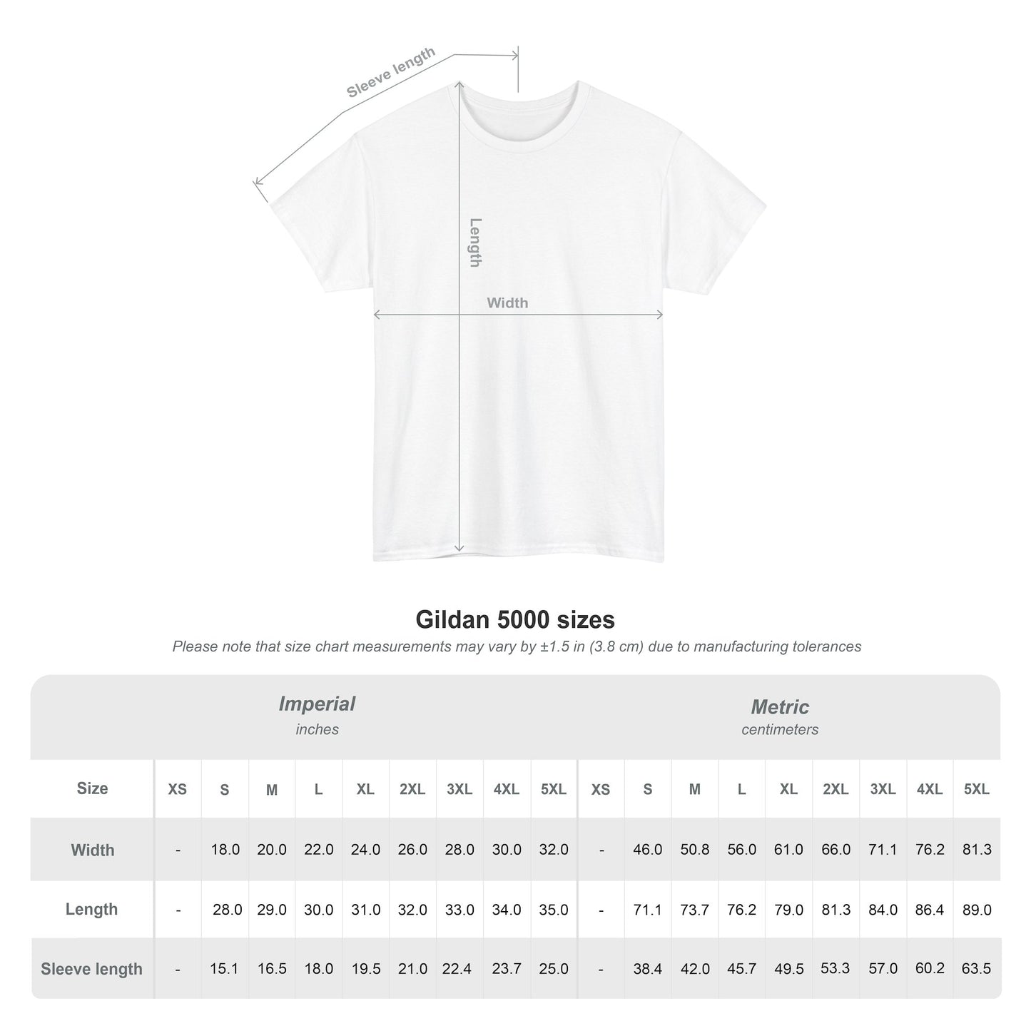 Unisex Heavy Cotton Tee