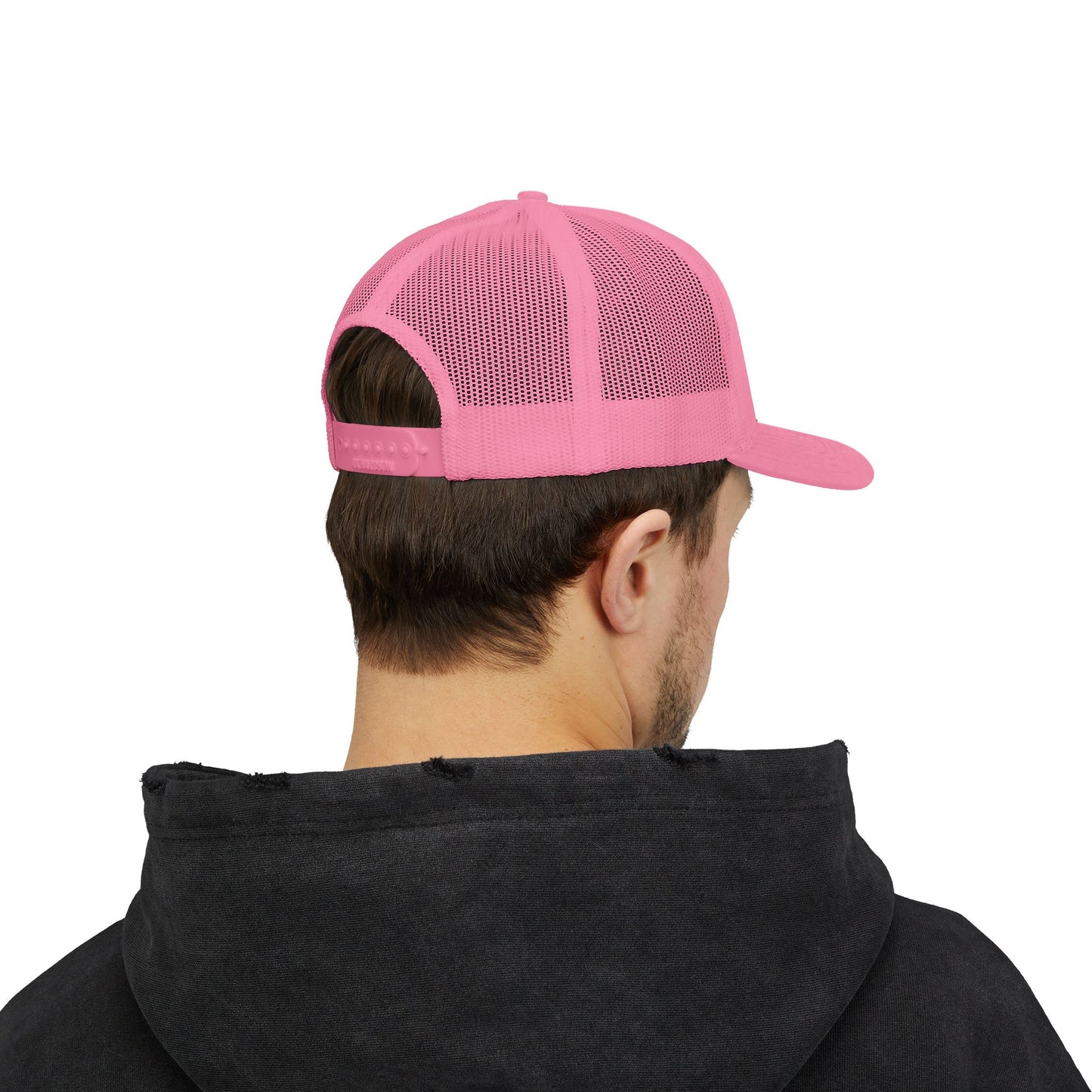 Christian Trucker Cap — "Gave It All For Me" Cross Snapback