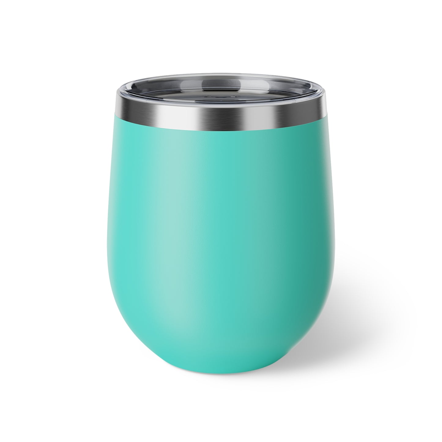Faith Cross 12oz Insulated Tumbler — 'Grace For All' Copper Vacuum Wine Cup