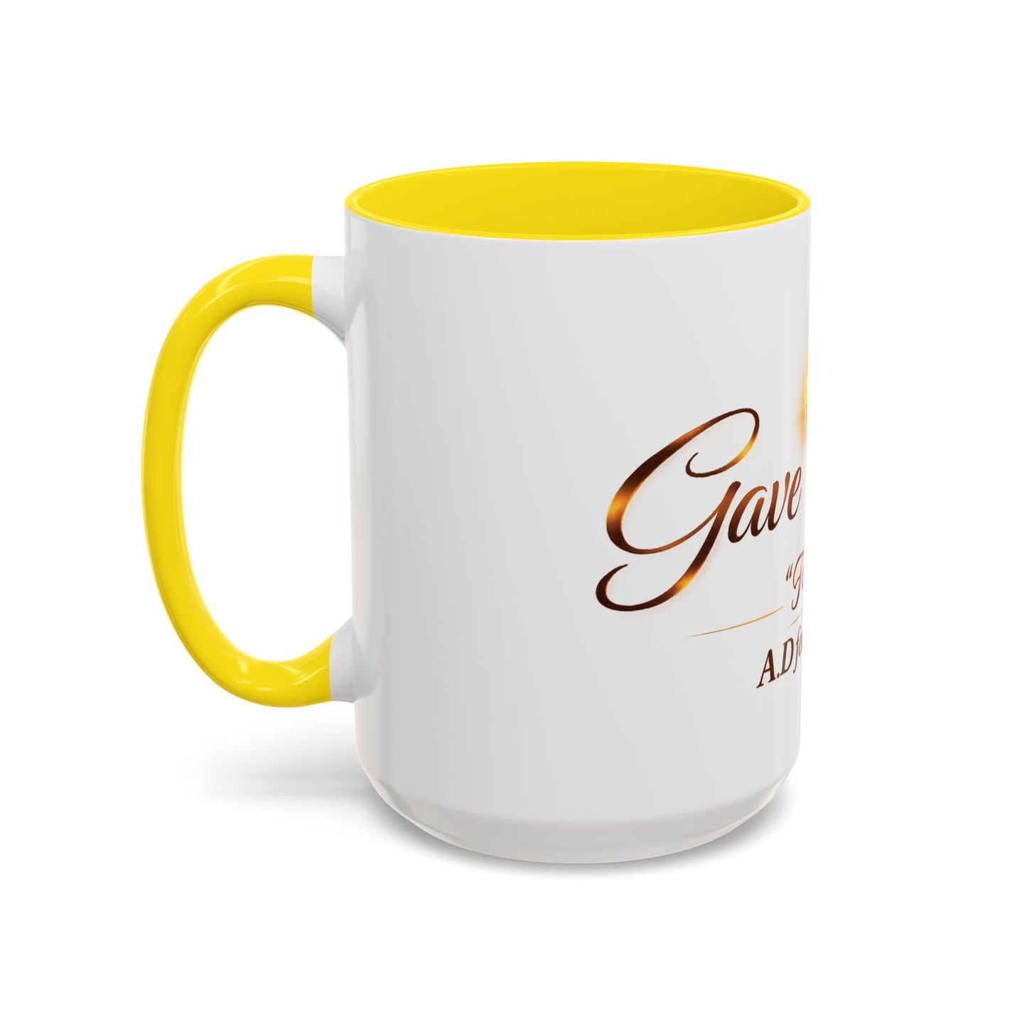 Christian Accent Coffee Mug - "Gave It All For Me" Cross Design (11/15oz)