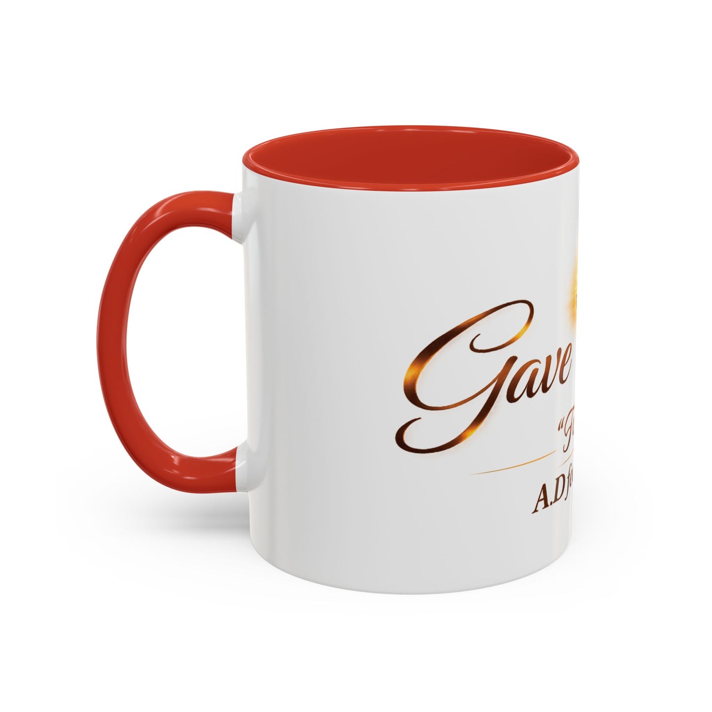 Christian Accent Coffee Mug - "Gave It All For Me" Cross Design (11/15oz)