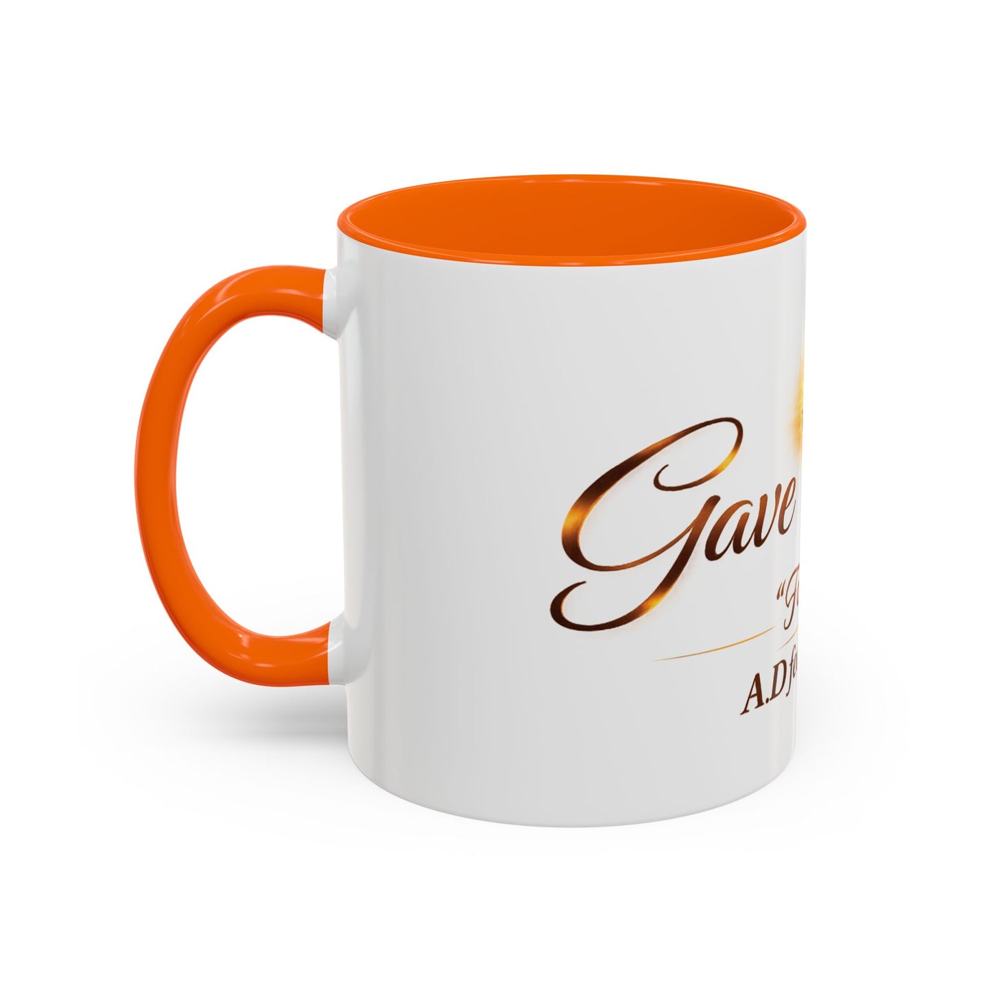 Christian Accent Coffee Mug - "Gave It All For Me" Cross Design (11/15oz)