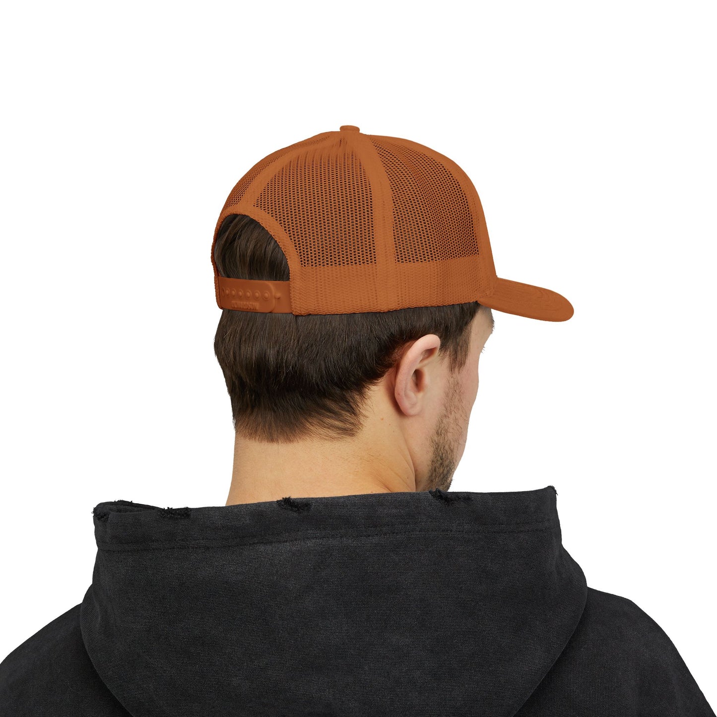 Christian Trucker Cap — "Gave It All For Me" Cross Snapback