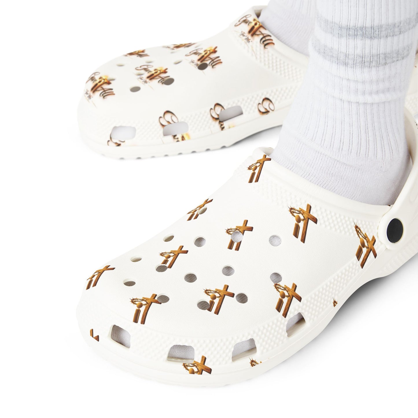 Gave it All -EVA Foam Rubber Shoes (AOP)