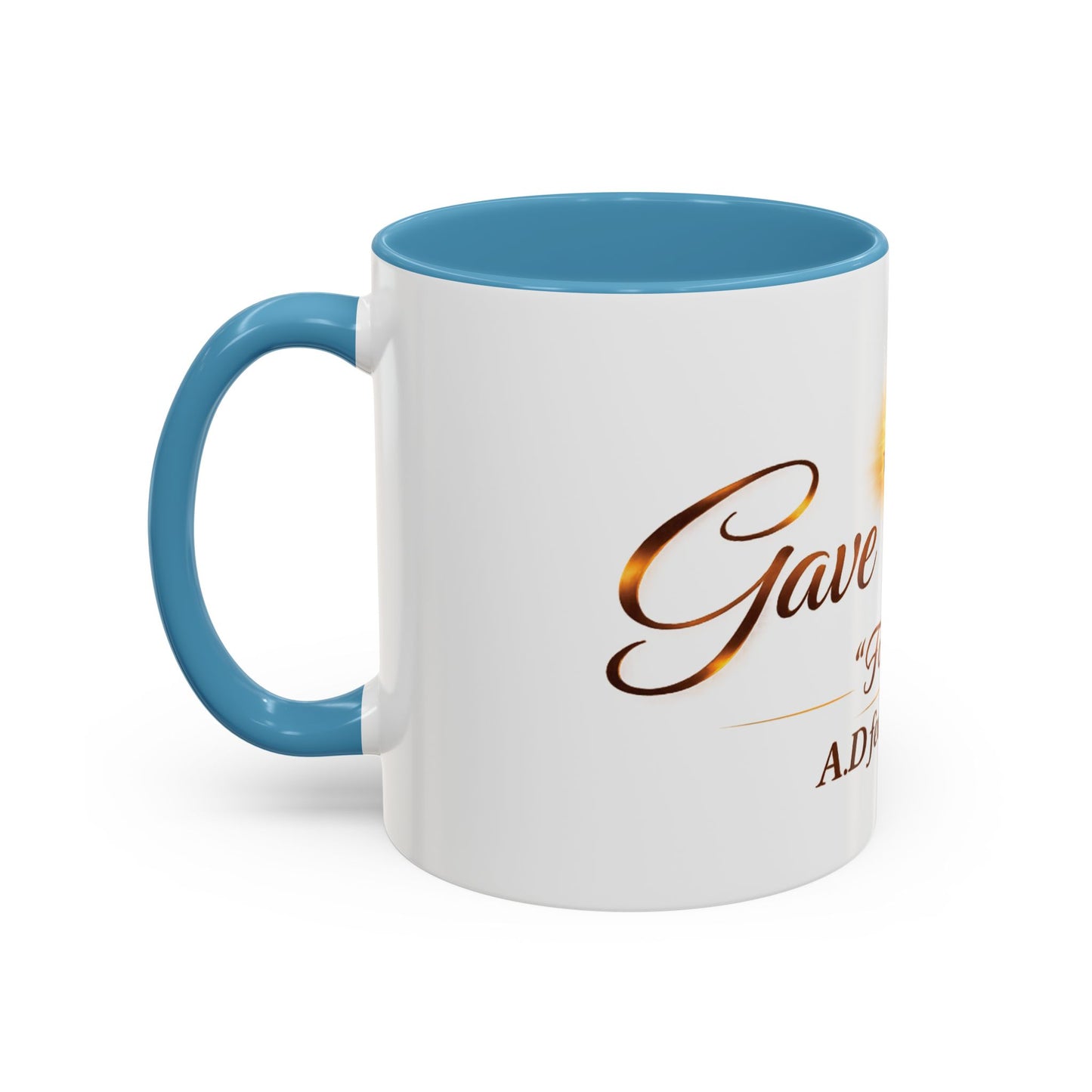 Christian Accent Coffee Mug - "Gave It All For Me" Cross Design (11/15oz)