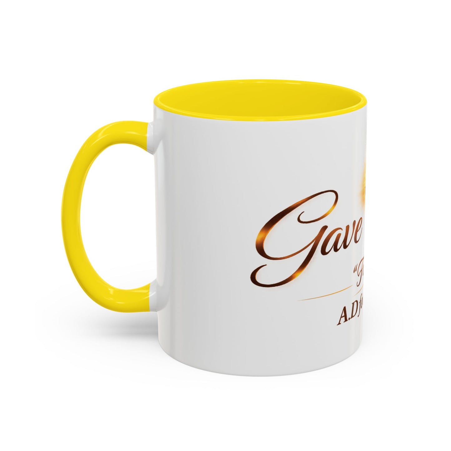 Christian Accent Coffee Mug - "Gave It All For Me" Cross Design (11/15oz)