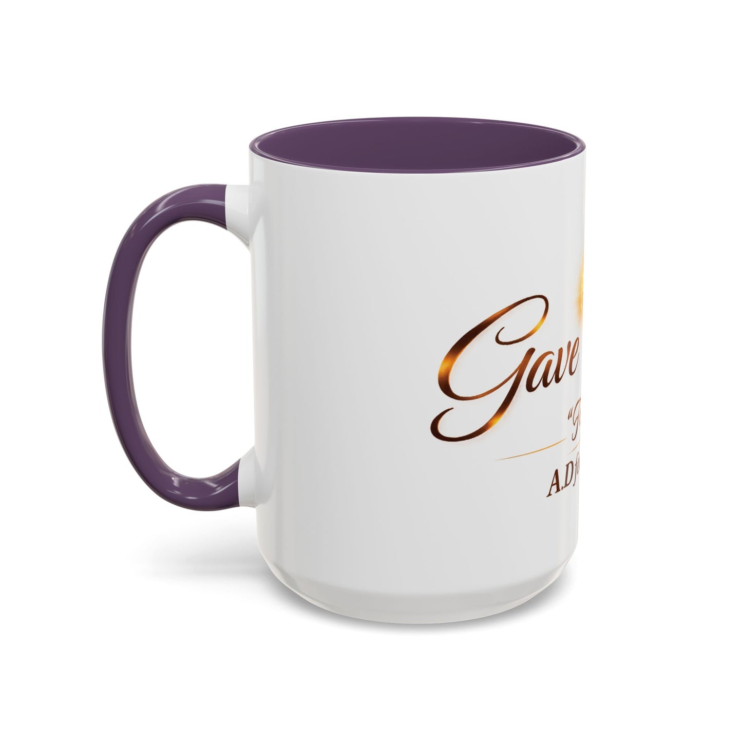Christian Accent Coffee Mug - "Gave It All For Me" Cross Design (11/15oz)